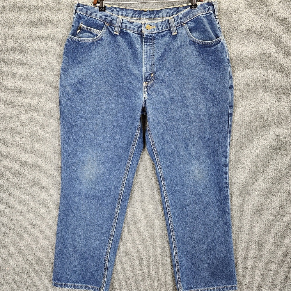 Carhartt Jeans Men's 40x30 Denim Workwear FR Fire Resistant Straight Cut